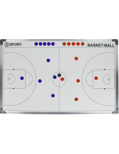 PIZARRA TÁCTICA BALONCESTO PARA VESTUARIO