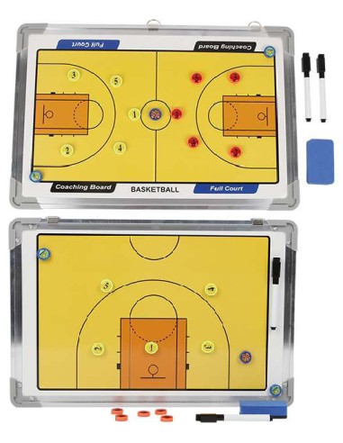 PIZARRA TÁCTICA BALONCESTO PARA VESTUARIO