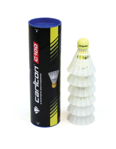 TUBO 6 VOLANTE BÁDMINTON CARLTON C100