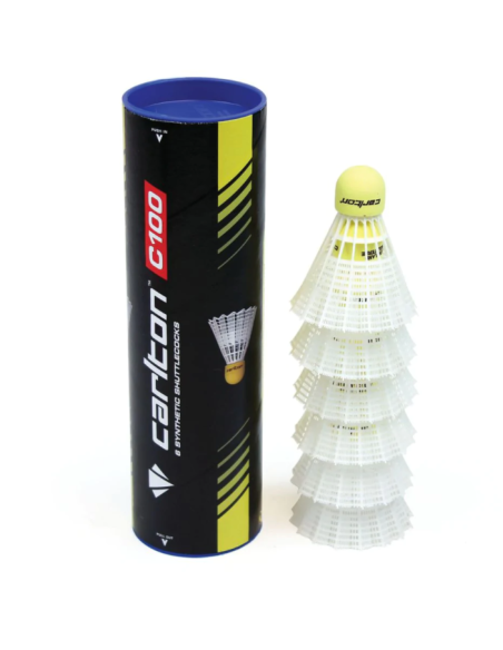 TUBO 6 VOLANTE BÁDMINTON CARLTON C100