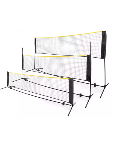 SET TENIS/BÁDMINTON TRANSPORTABLE