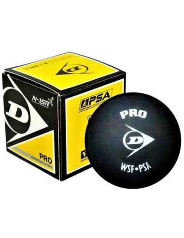 PELOTA SQUASH DUNLOP PUNTO AMARILLO