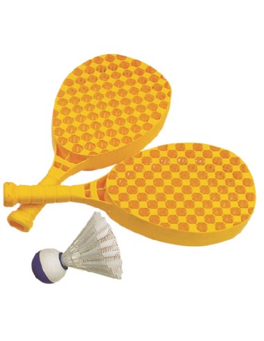 SET SHUTTLEBALL 2 RAQUETAS Y UN SUPERVOLANTE
