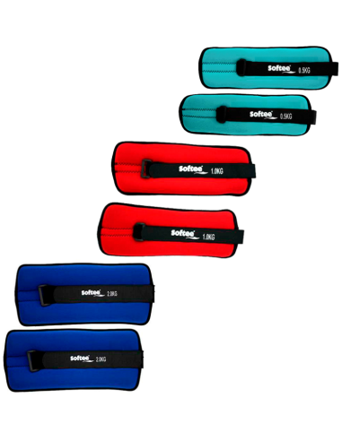 PAR DE TOBILLERAS AJUSTABLES CON VELCRO