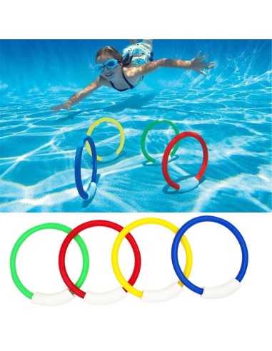 SET 4 ANILLAS FLEXIBLES BUCEO