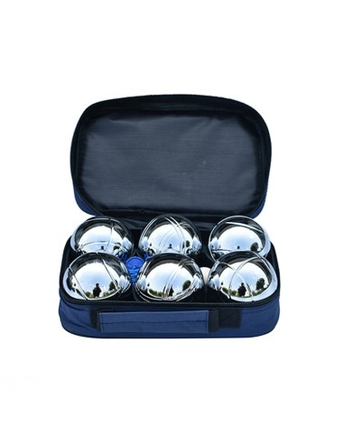 PETANCA ACERO 6 BOLAS CON ESTUCHE.