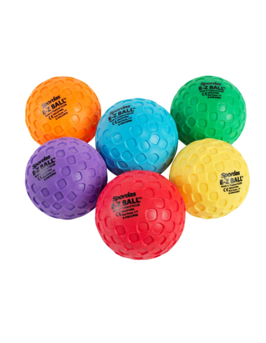 PELOTA E-Z (SET 6 COLORES)