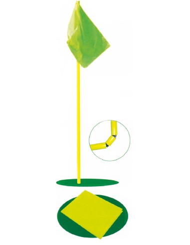 JUEGO 4 BANDERINES DE CORNER FLEXIBLES