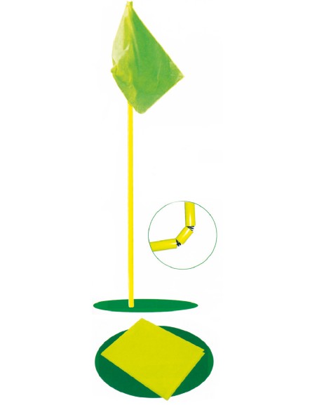 JUEGO 4 BANDERINES DE CORNER FLEXIBLES