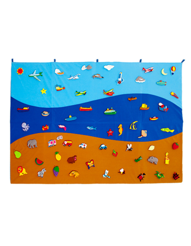 TAPIZ TIERRA, MAR Y AIRE