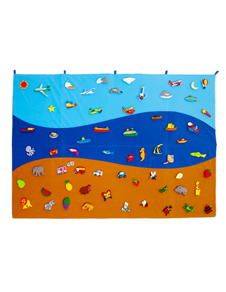 TAPIZ TIERRA, MAR Y AIRE