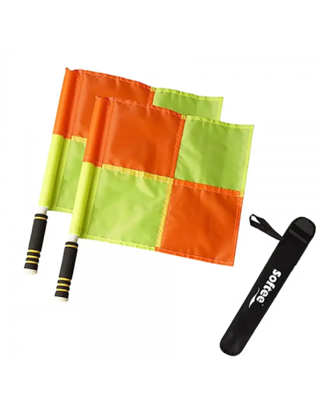 JUEGO 2 BANDERINES JUEZ DE LÍNEA