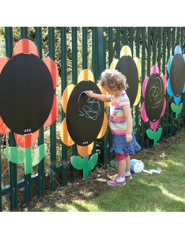 PIZARRAS CON FORMAS DE GIRASOLES