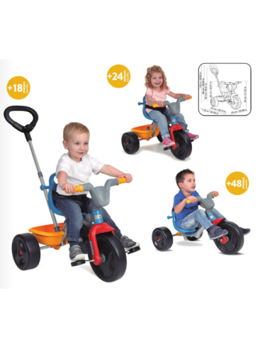 TRICICLO EVO TRIKE 3X1