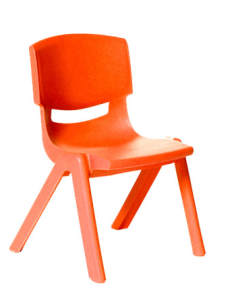 SILLA DE PLÁSTICO APILABLE