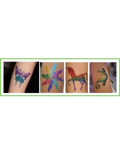 SET 50 UDS. DE PLANTILLAS PARA TATTOOS 2