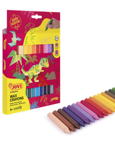 ESTUCHE 24 CERAS COLERES SURTIDO