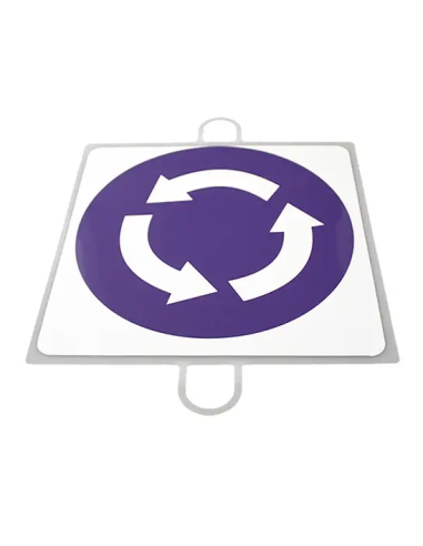 SET 5 SEÑALES DE TRÁFICO OBLIGACIÓN