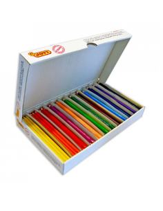 CAJA 144 LÁPICES COLORES MADERA