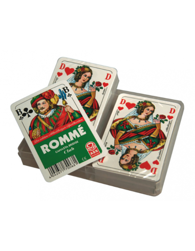 JUEGO CARTAS ROMMÉ