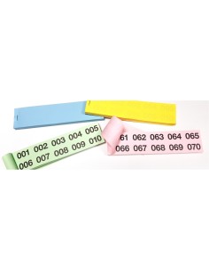 TALONARIO RIFA 1000 NÚMS. 4 COLORES