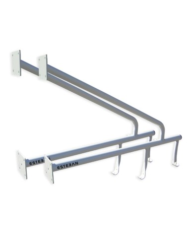 JUEGO DE SOPORTES PERPENDICULARES ESCALERA...