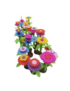 JARDÍN DE FLORES 104 PIEZAS