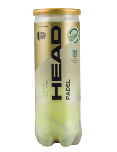 BOTE 3 UDS. PÁDEL HEAD PRO S