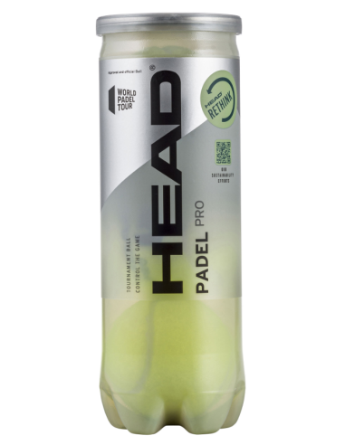 BOTE 3 UDS. PÁDEL HEAD