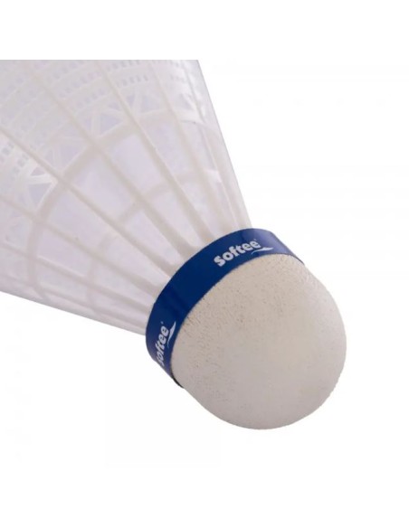 TUBO 6 VOLANTES BÁDMINTON ‘0.5’ NYLON