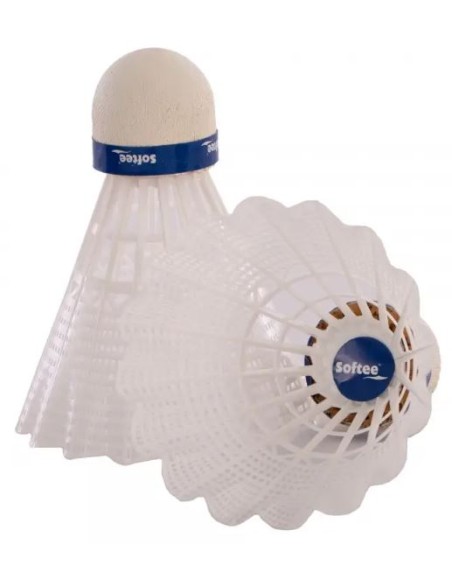 TUBO 6 VOLANTES BÁDMINTON ‘0.5’ NYLON