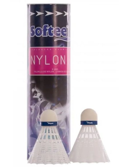 TUBO 6 VOLANTES BÁDMINTON ‘0.5’ NYLON
