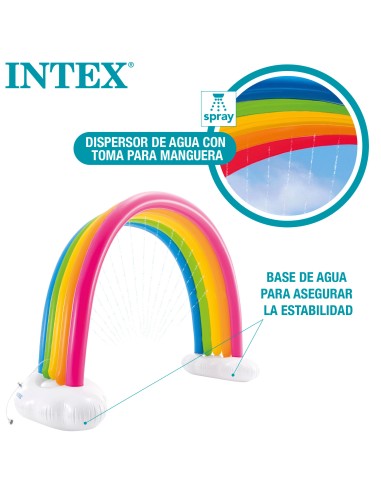ROCIADOR AGUA ARCO IRIS