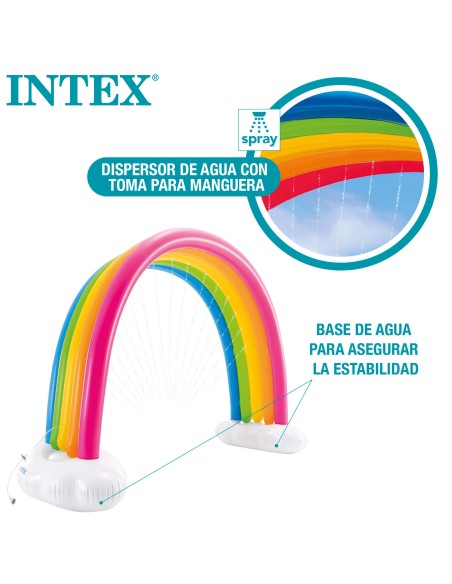 ROCIADOR AGUA ARCO IRIS