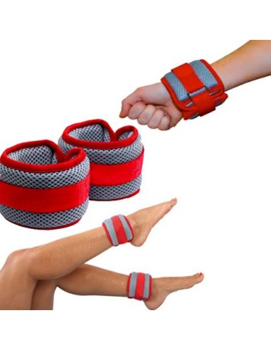 MUÑEQUERAS / TOBILLERAS ACUÁTICAS CON PESO