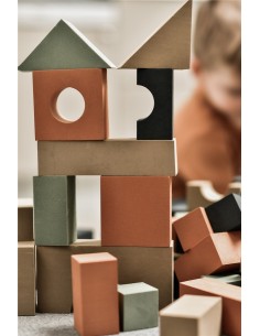 BLOQUES DE CONSTRUCCIÓN ESPUMA EVA (80 PCS) BOSQUE CON...