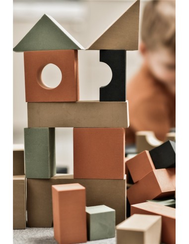 BLOQUES DE CONSTRUCCIÓN ESPUMA EVA (80 PCS)...