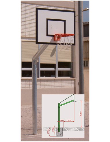 JUEGO CANASTAS BALONCESTO MINIBÁSKET FIJAS