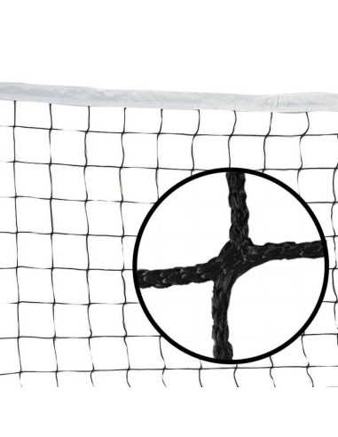 RED VOLEIBOL PRO LÍNEA ORO NEGRO 4mm (PP)