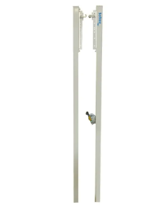 JUEGO POSTES VOLEIBOL ALUMINIO FIJOS 80 X 80 MM