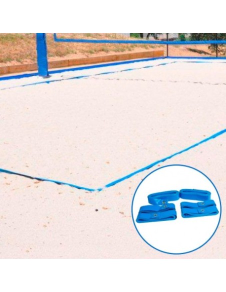 CINTAS DELIMITADORAS VÓLLEY PLAYA AZUL