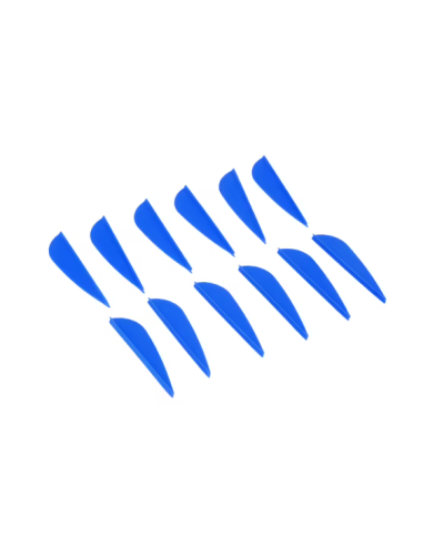 PLUMAS PARA FLECHAS ALUMINIO. 12 UDS.