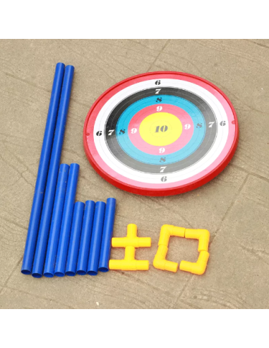 DIANA CON SOPORTE PARA FLECHAS CON VENTOSA