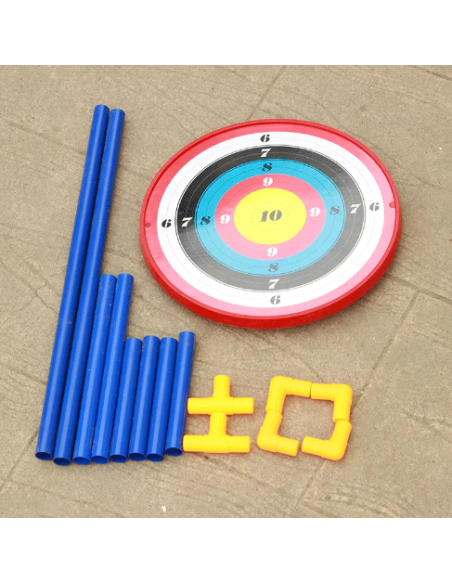 DIANA CON SOPORTE PARA FLECHAS CON VENTOSA