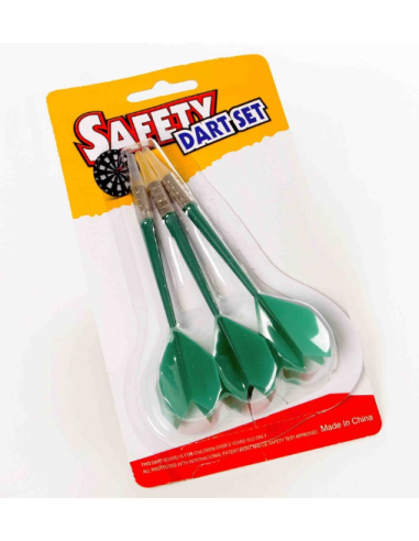JUEGO 3 DARDOS SEGURIDAD