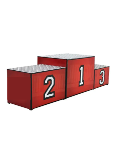 PODIUM WINNERS 3 PIEZAS