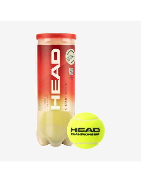 BOTE 3 UDS. TENIS HEAD CHAMPIONSHIP