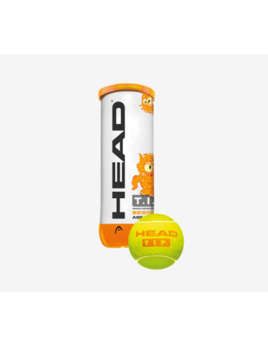 BOTE 3 UDS. TENIS HEAD TIP NARANJA