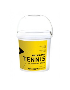 CUBO 60 PELOTAS TENIS DUNLOP TRAINING SIN PRESIÓN