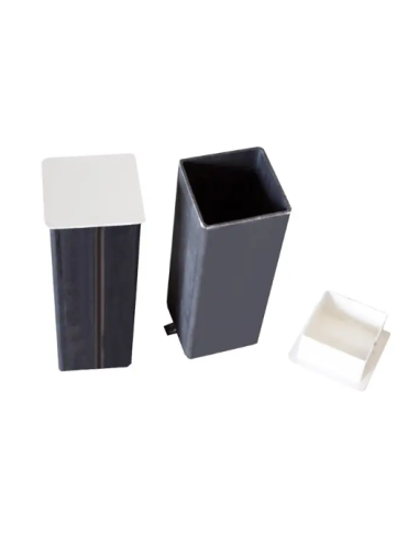 JUEGO POSTES TENIS O PÁDEL METÁLICOS FIJOS